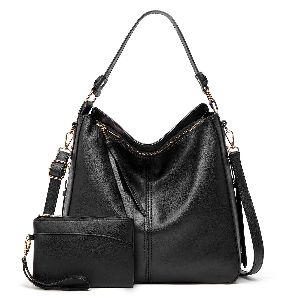 Ava - Luxury Hobo Crossbody Shoulder Bag With Pouch Wallet