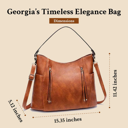 Georgia’s Timeless Elegance | Vintage Shoulder Bag