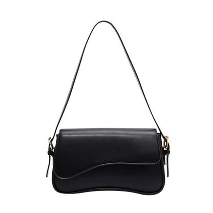 Elle - Minimalist Curved Shoulder Bag With Sleek Design