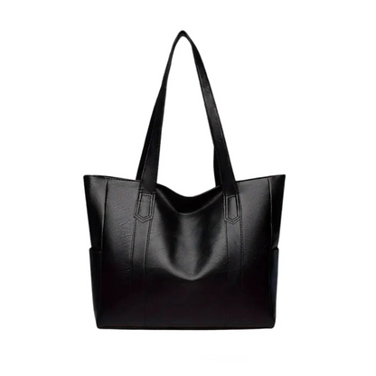 Elena - Classic Large Tote Handbag With Sleek Design