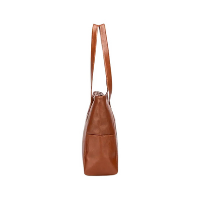 Elena - Classic Large Tote Handbag With Sleek Design