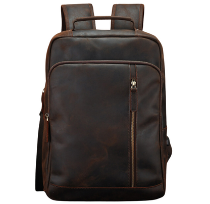 Austin - Vintage Crazy Horse Leather Backpack