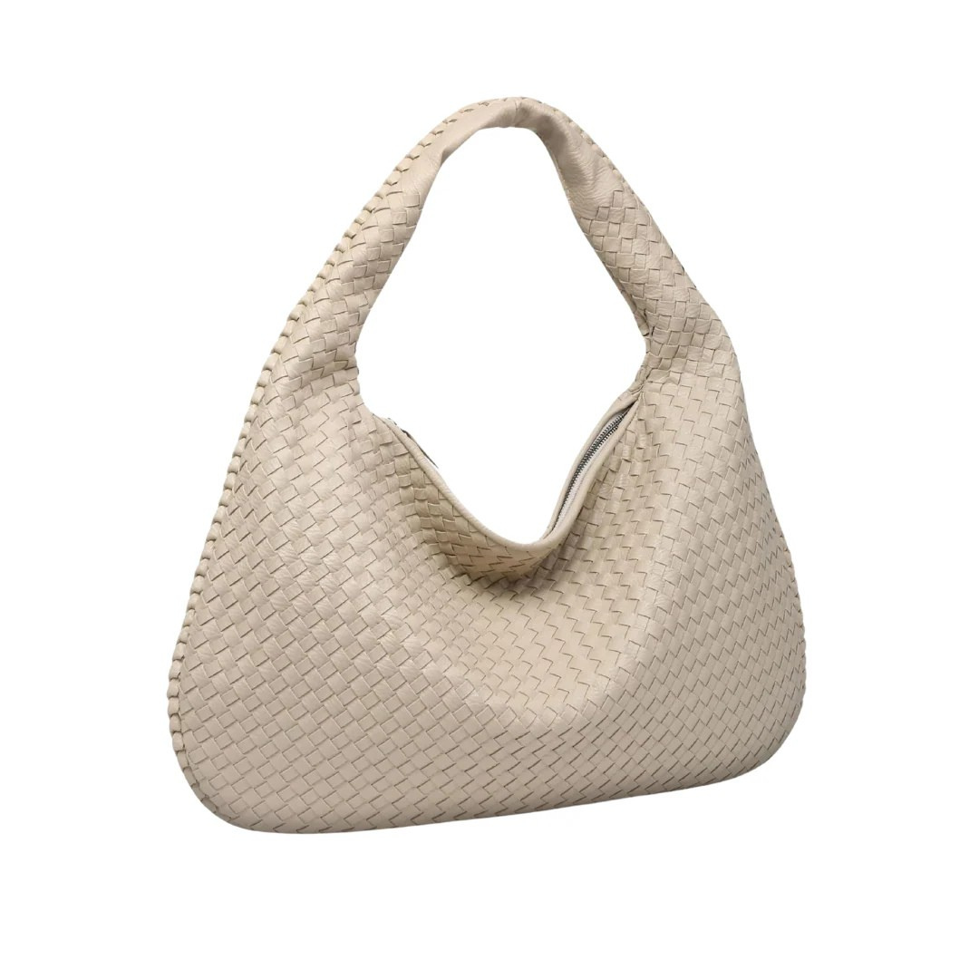 Siena - Classic Woven Hobo Shoulder Bag