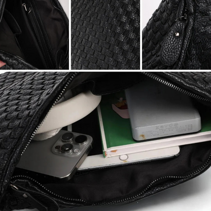 Siena - Classic Woven Hobo Shoulder Bag