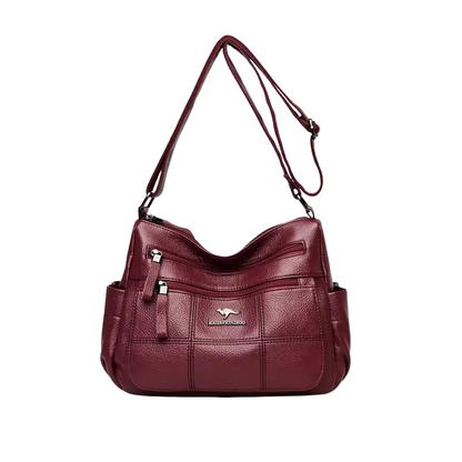 Amara - Classic Multi-Pocket Hobo Shoulder Bag