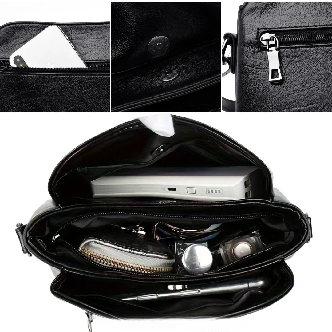 Liana - Chic Compact Crossbody Bag With Adjustable Strap